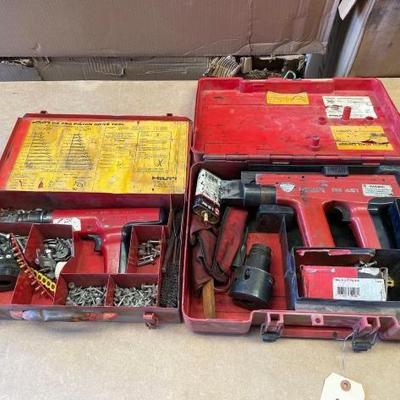 #2104 • Two Hilti Piston Drive Tool
