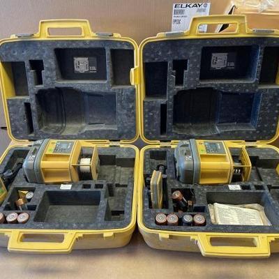 #2110 • Two Topcon RL-H1Sa Rotating Laser
