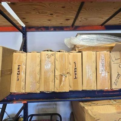 #2050 • 9 boxes of Golf Memorabilia
