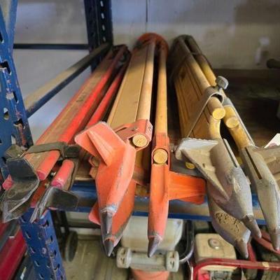 #2087 • 3 Leveling Laser Tripods
