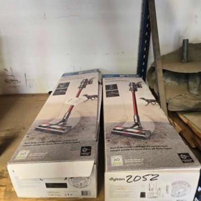 #2052 • 2 Dyson Floor Vacuums
