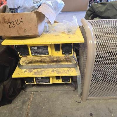 #2324 • (2) Portable Power Distribution Units and Pipe Fittings
