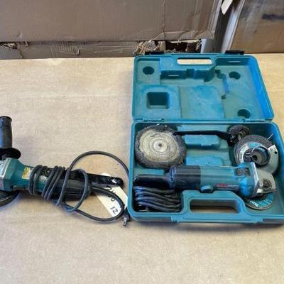 #2108 • Two Makita 4” Grinders
