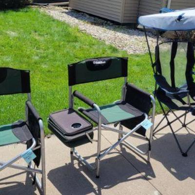 Gander Mountain Cooler Folding Chairs and Canopy Top Chairs 
