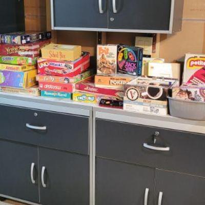 Nice Cabinet Set and Games 