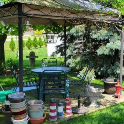 Pergola and Patio Set