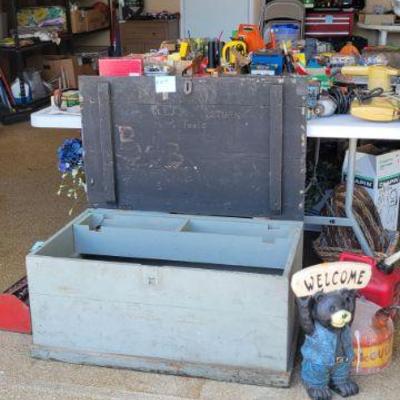 Blue Tool Trunk 