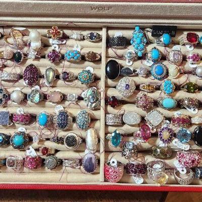 Nearly 300 rings total!