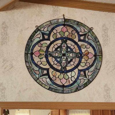 Stained glass style decor