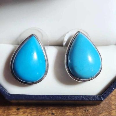 Sterling & turquoise earrings
