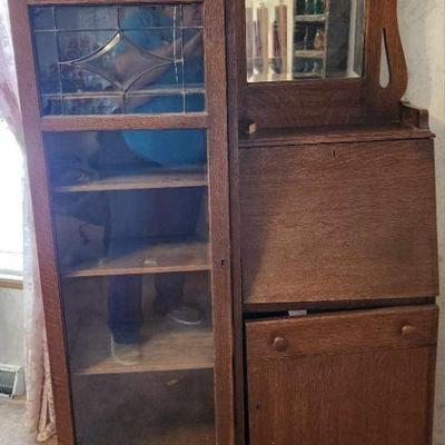 Antique cabinet from Oblong, IL store