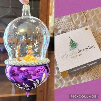 De Carlini Christmas ornament