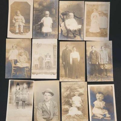 RPPC 
Postcards postmarked 1908 - 1913 