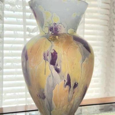 B.Z.T. Israel vase