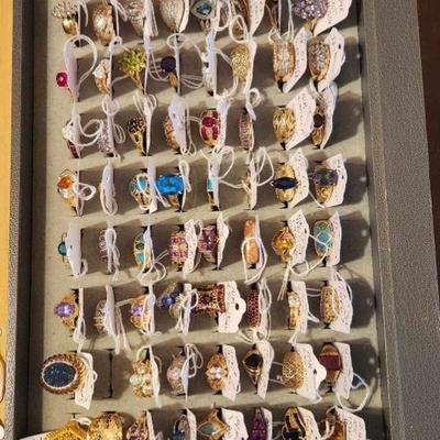 Gold rings sizes 2 - 11