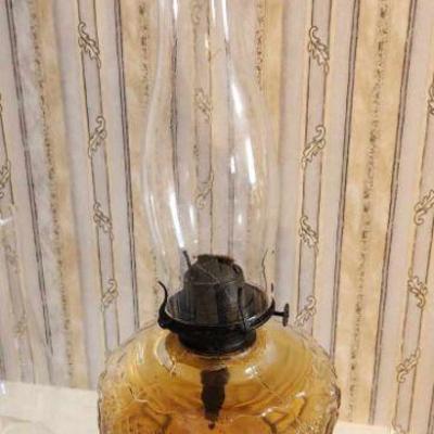 Antique oil lamp
