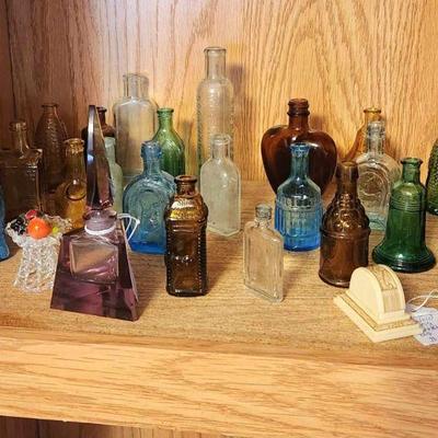 Wheaton bottles, etc.