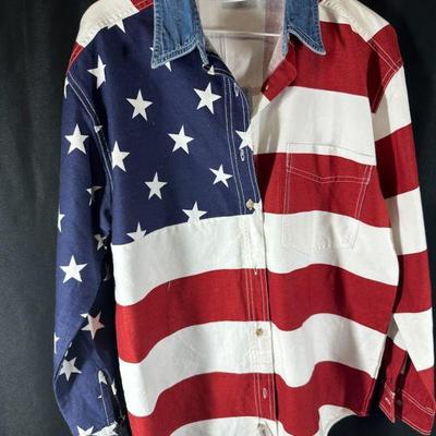 MENS FLAG SHIRT