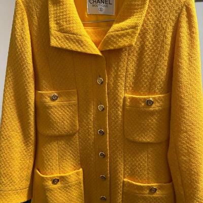 Chanel skirt suit 1990s