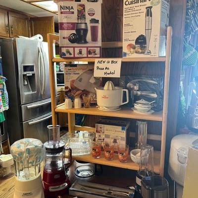 NEW IN BOX APPLIANCES