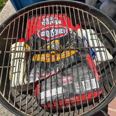 FILLED WITH CHARCOAL!