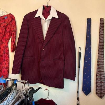 MEN'S VNTAGE PINSTRIPE JACKET