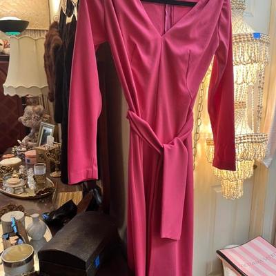 LONG PINK GOWN
