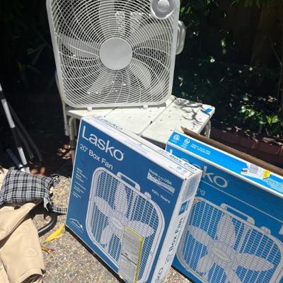 NEW IN BOX-FANS