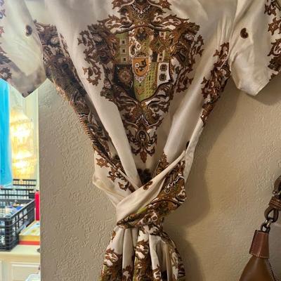 VINTAGE PRINT DRESS