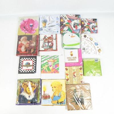 Decorative Paper Napkins Collection