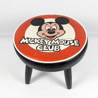 Vintage Walt Disney Mickey Mouse Club Stool