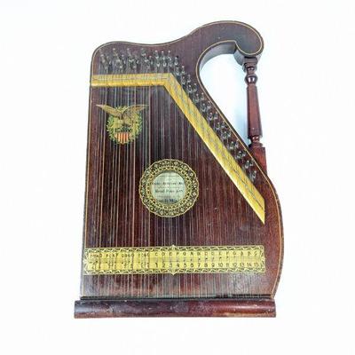 Vintage Lucky Hawaiian Harp by Schmidt Mfg. Co.