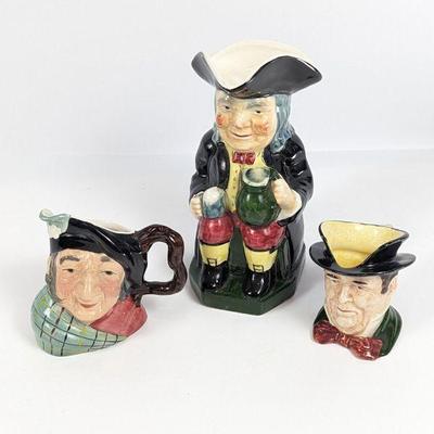 Hand Painted Toby Jugs Collection