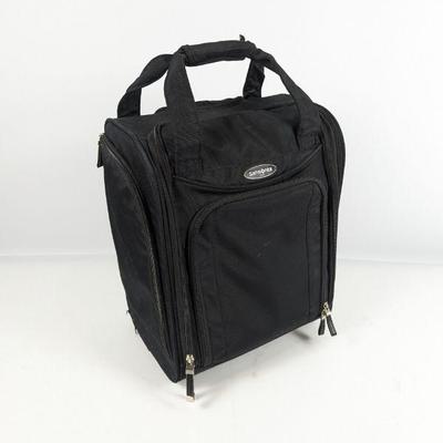 Samsonite Rolling Black Travel Bag with Multiple Compartments