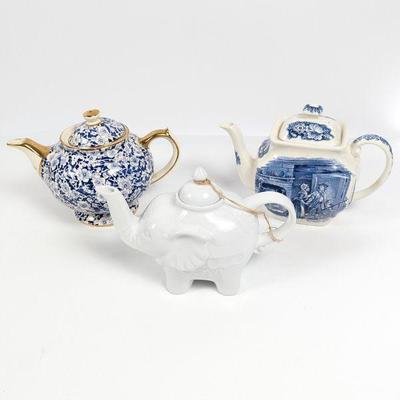 Decorative Teapot Collection - Antique, Floral and Elephant Design