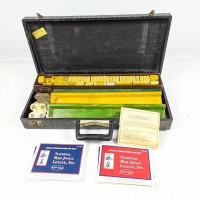 Vintage Cardinal Mah Jongg Set