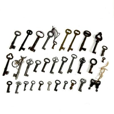 Antique Skeleton Key Collection