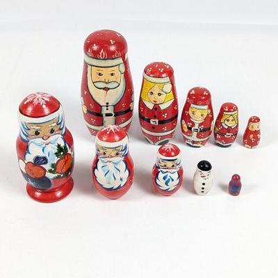 Russian Nesting Dolls Christmas Collection