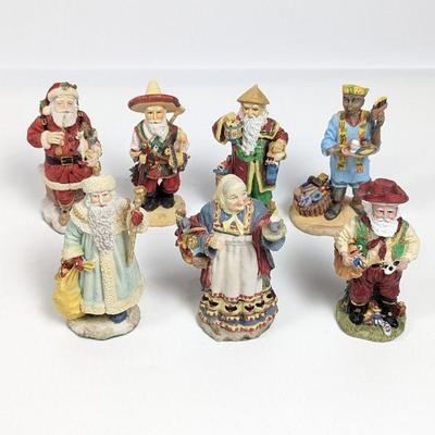 The International Santa Claus Collection: United States, China, and Mexico, Russia & Brasil