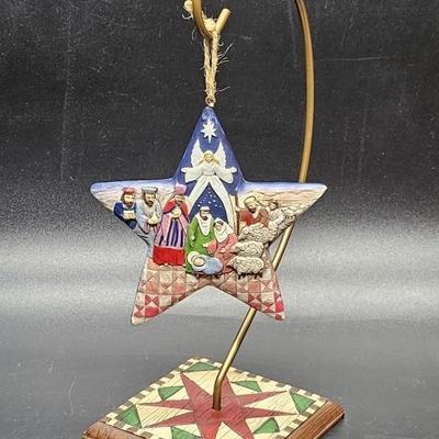 Jim Shore Nativity Star Ornament