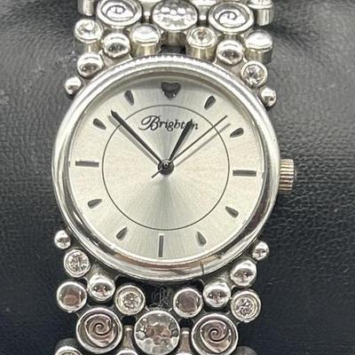 Brighton Joliet Silver Tone Watch