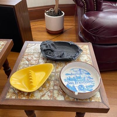 vintage ash trays 