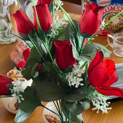 faux flowers 