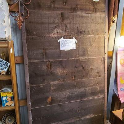 hanging cedar door 