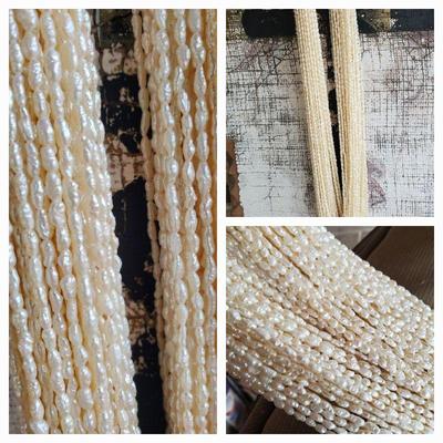 Strands of fresh water pearls 