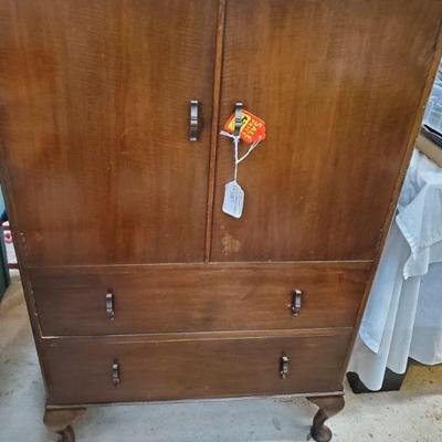 antique cabinet with drawers
