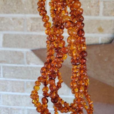 Baltic Amber strands of beads 