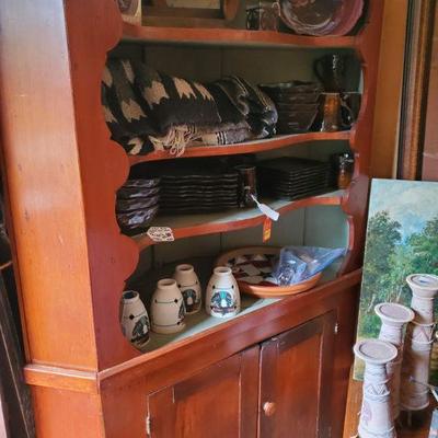1830's corner cabinet 
