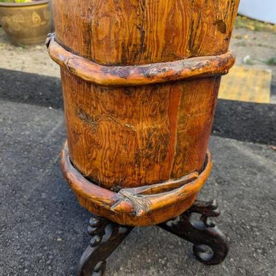 Tibetan yak buttern churn