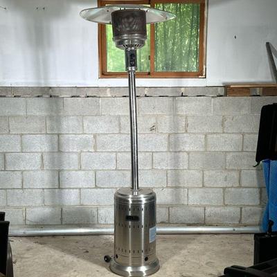 PROPANE OUTDOOR HEATER | Outdoor propane patio heater, Model: 61825. - h. 90 x dia. 32 in

